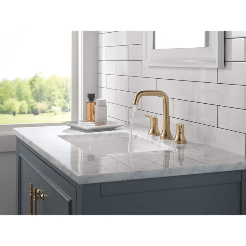 Delta 3554-MPU-DST Trinsic 1.2 GPM Widespread Bathroom Faucet with