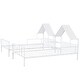 preview thumbnail 21 of 22, Twin Size Metal Double Platform Bed with Headboard and Nightstand