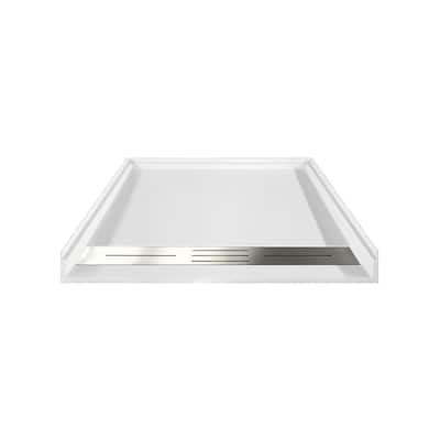 Transolid FTD4836 49-1/2" x 37-1/2" Rectangular Shower Base with
