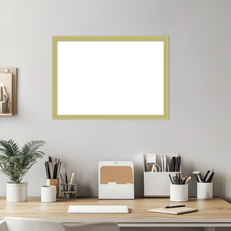 Incline Framed Dry Erase Magnetic Board