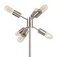 preview thumbnail 18 of 20, Lumisource Spark Contemporary Table Lamp in Black and Antique Brass - 12.25"Lx12.25"Wx22.25"H