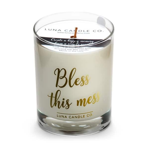 fresh linen candle set