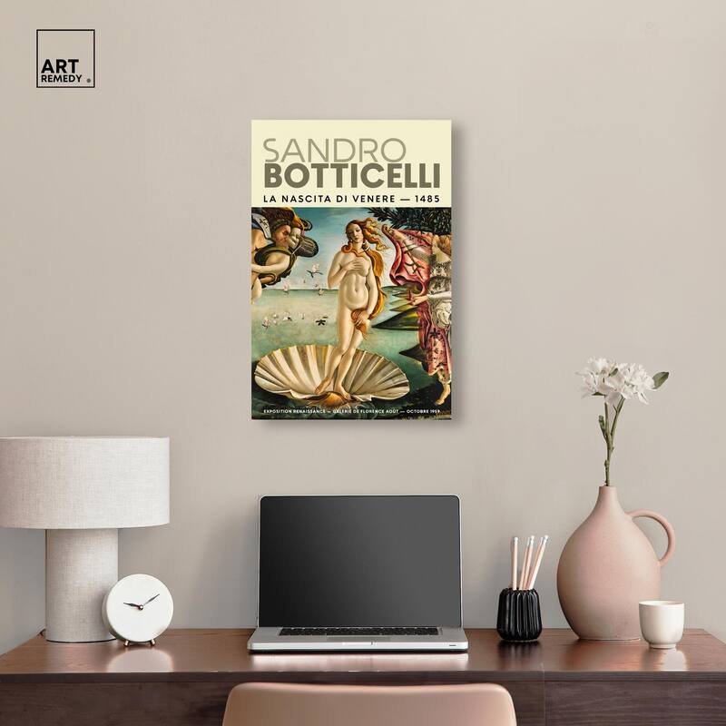 Renaissance Birth of Beauty Canvas by Art Remedy, Gallery Wrapped