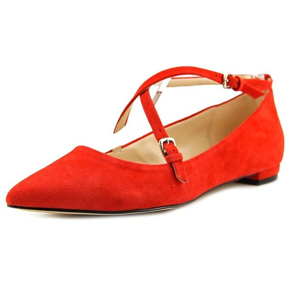 nine west red flats