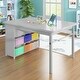 preview thumbnail 15 of 15, Mixoy Kids Table and Chair Set,Child Crafting table with Paper Roller and Removable Storage Box, Art Storage for Kids Reading