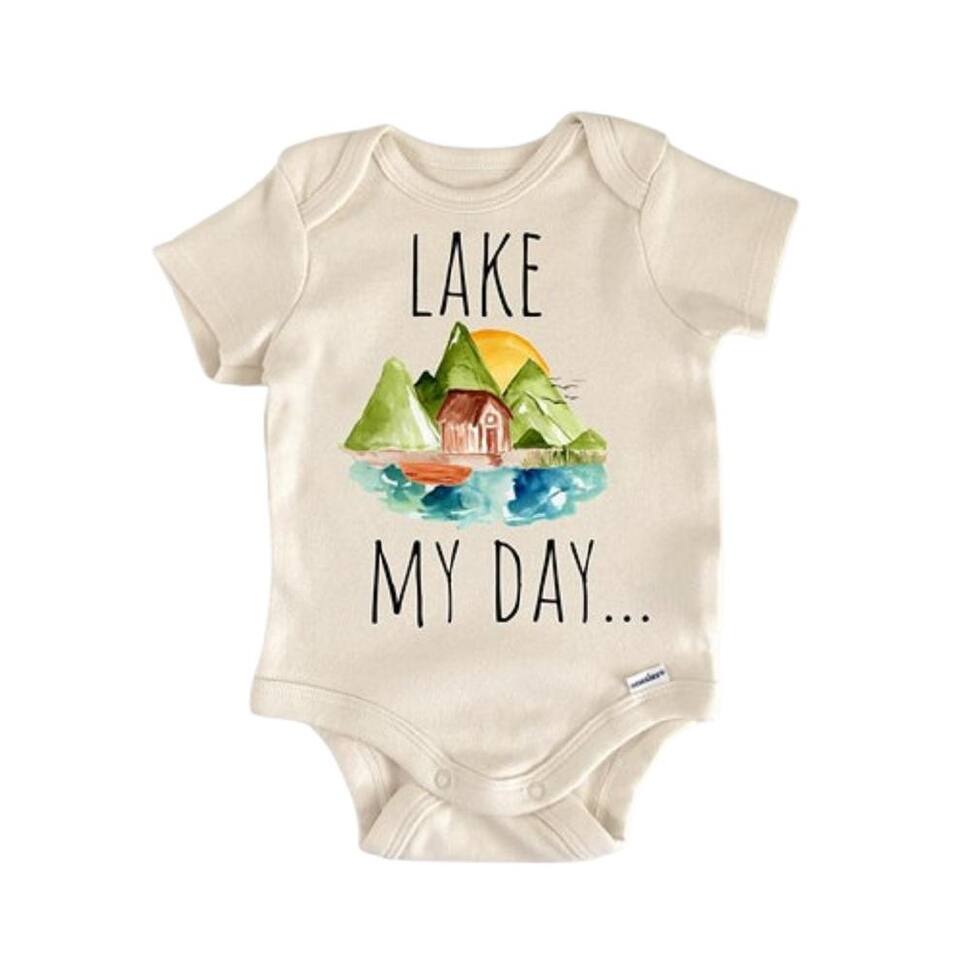 Lake Life Crew Cabin - Baby Boy Girl Clothes Infant Bodysuit Funny Cute Newborn