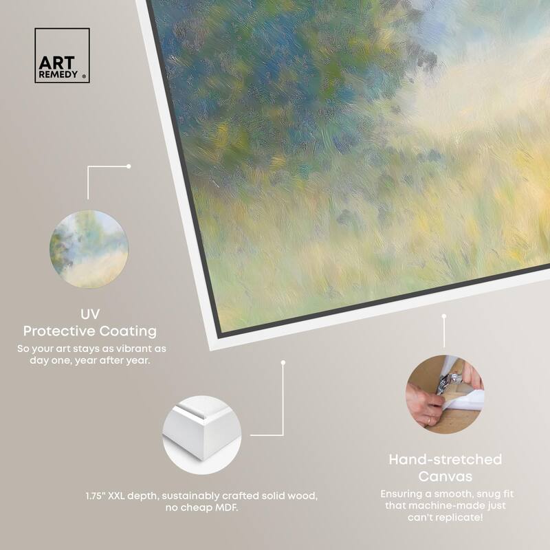 Faded Horizon II Canvas by Art Remedy