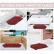 preview thumbnail 95 of 165, Waterford Collection 100% Cotton Non-Slip Bathroom Rug Set, Machine Washable Bath Rug, 4 Piece Bath Mat Set with Contour