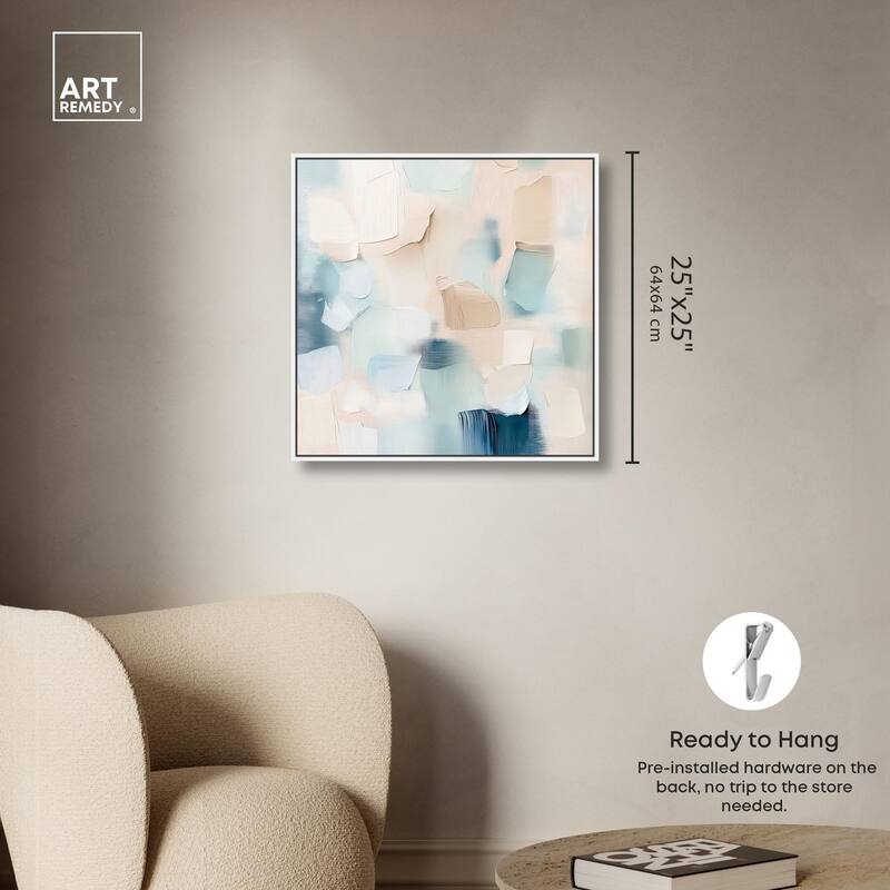 Celadon Haze II Canvas by Art Remedy