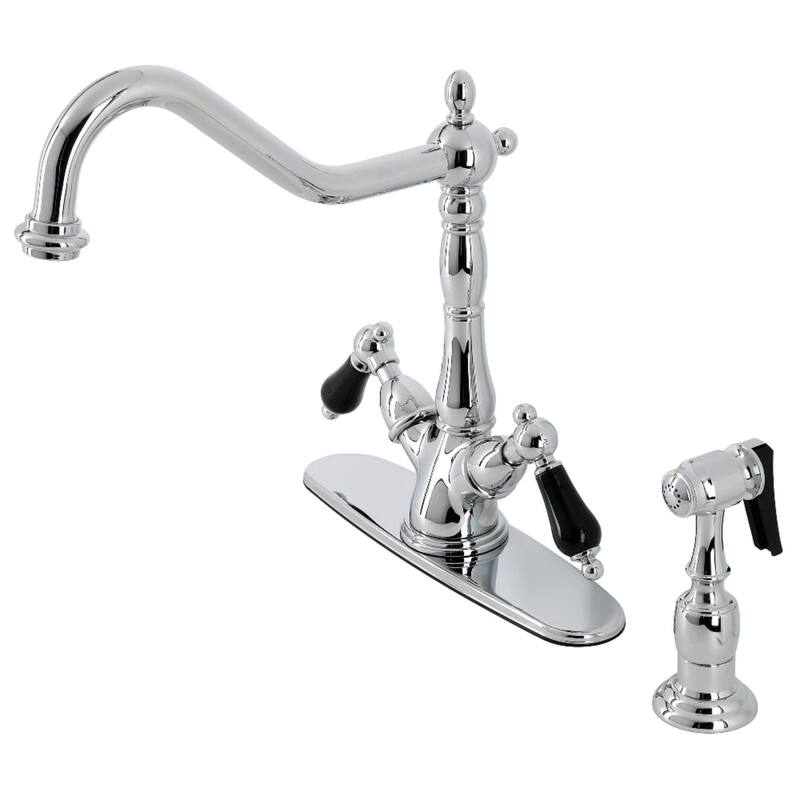 Kingston Brass Duchess 1.8 GPM Standard Kitchen Faucet - Includes Side