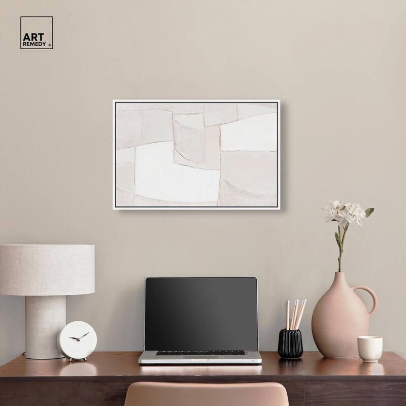 Veiled Calm Canvas by Art Remedy