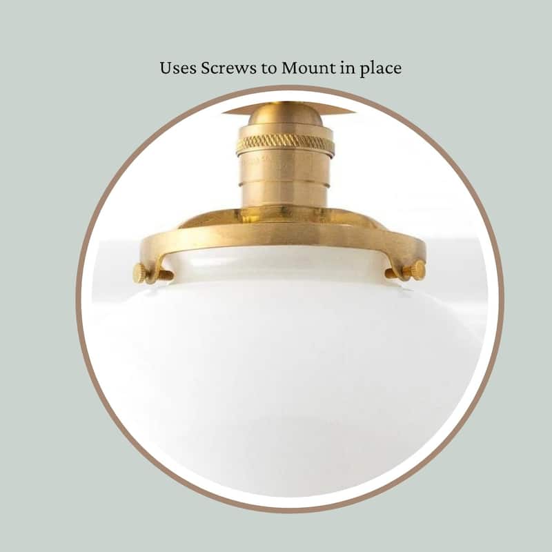 LIGHTACCENTS Ceiling Fan Light Covers Glass Shade Lamp Replacement for Ceiling Fan Light