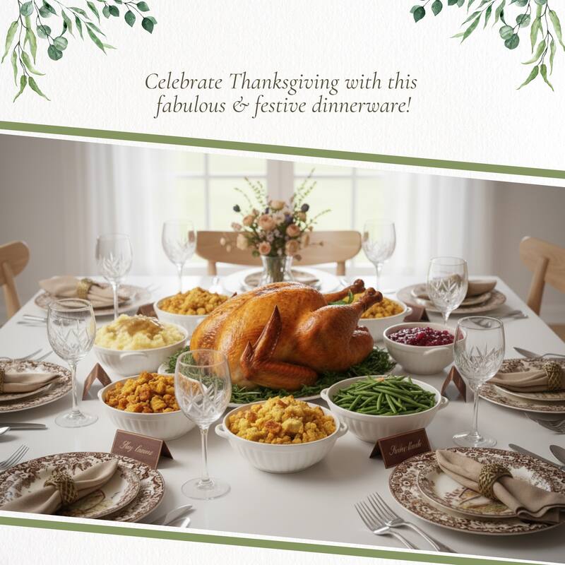 Spode Woodland Fish Motif Salad Plate