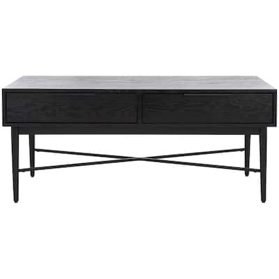 SAFAVIEH Pierre 2-Drawer Rectangle Coffee Table - 42 in. W x 22 in. D x 18 in. H
