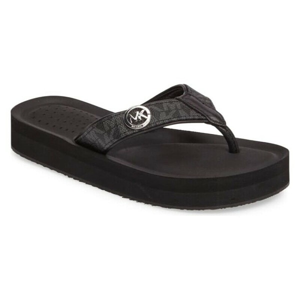 michael kors gage flip flops