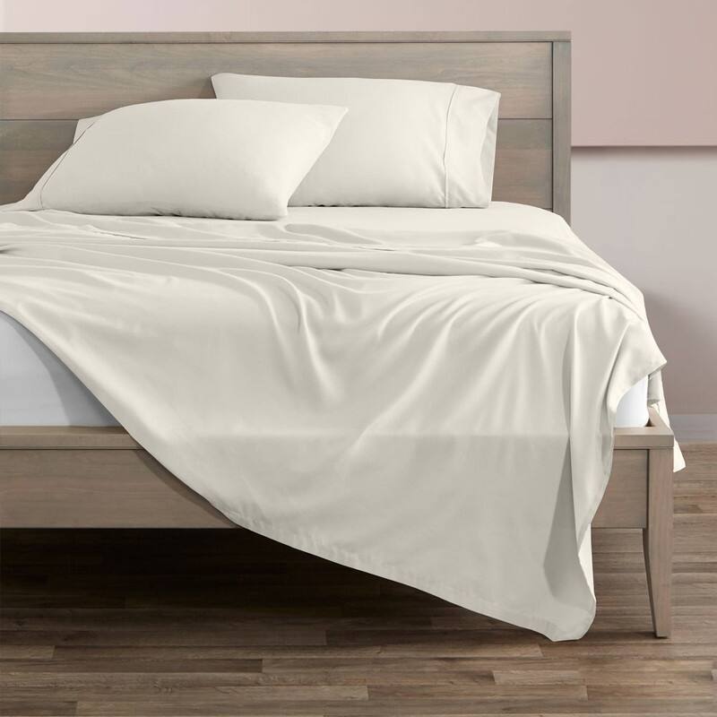 A1HC 100% Organic Cotton Flat Sheet, 300 TC GOTS Certified , Fair Trade Certified, Oeko-TEX Certified, Soft & Silky Sateen Weave