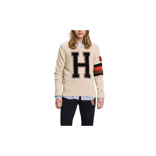 tommy hilfiger beige sweater