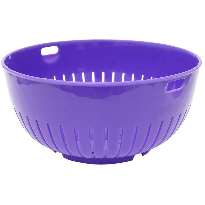 Hutzler 6.25-Inch Mini Colander / Food Strainer - Purple