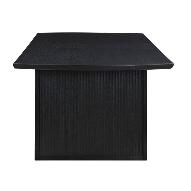 Mason Black 5-piece Dining Set with Extension Leaf