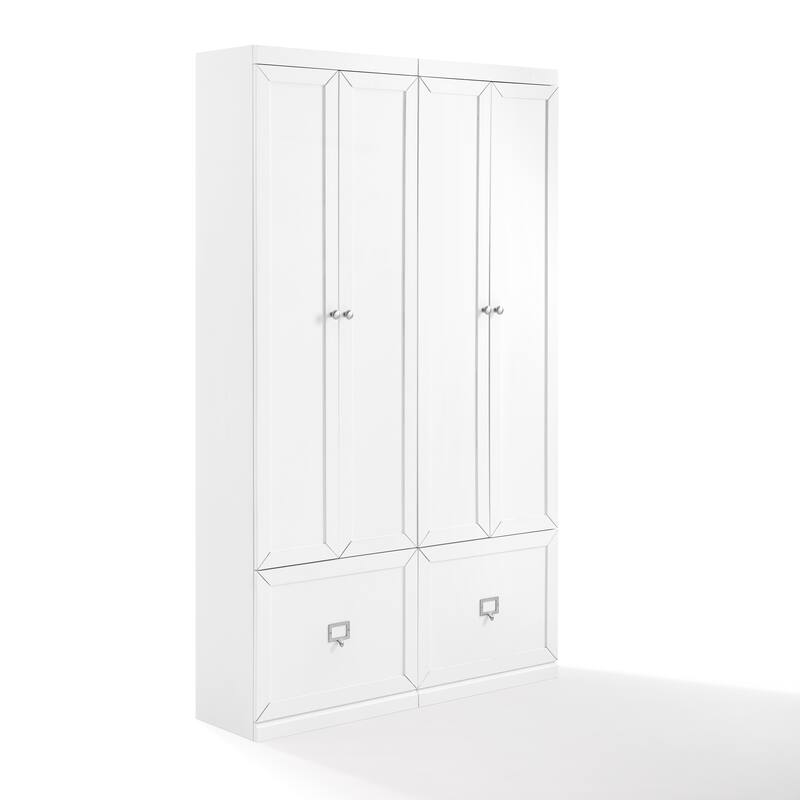 Crosley Harper 2Pc Entryway Set - 44"W x 12.5"D x 74"H