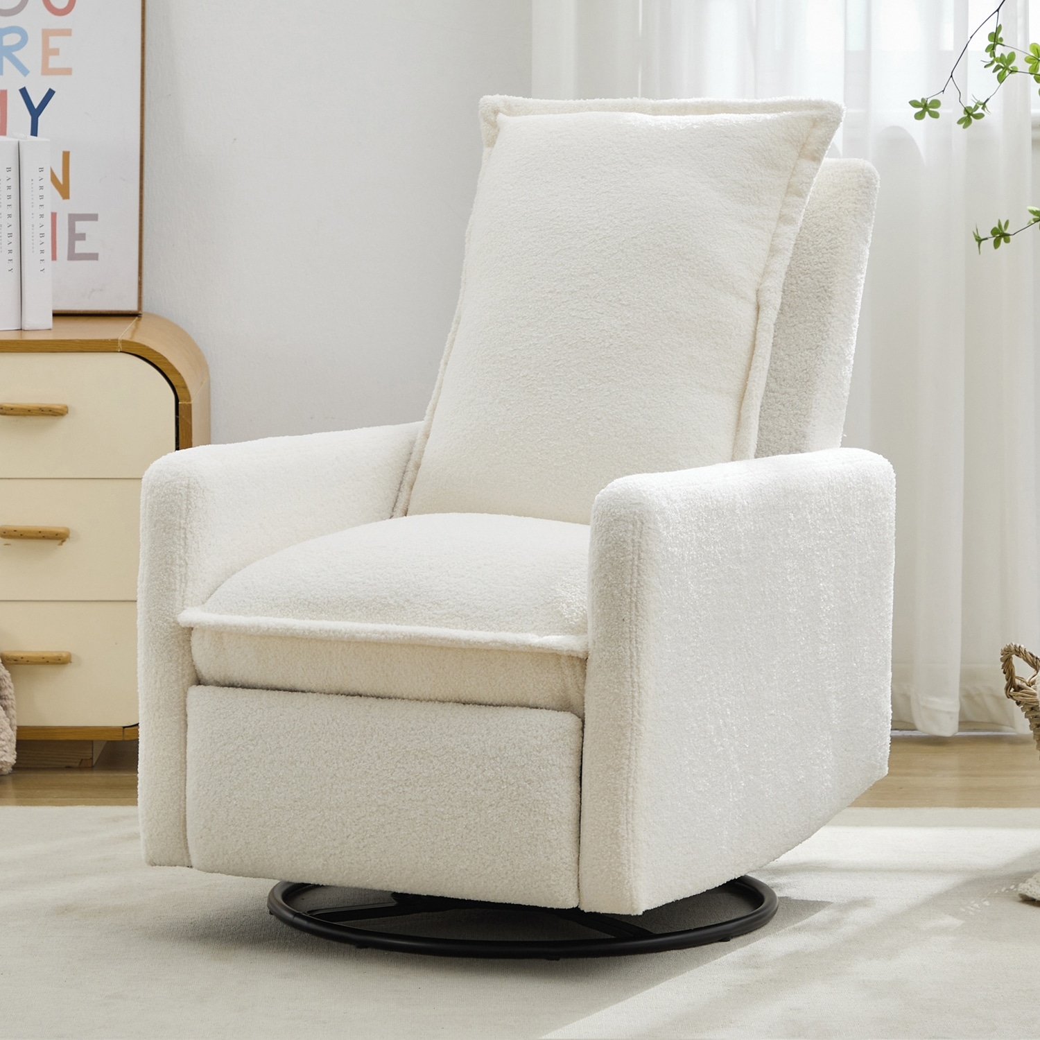 Swivel Rocker Recliner Chair, Glider Rocker Recliner
