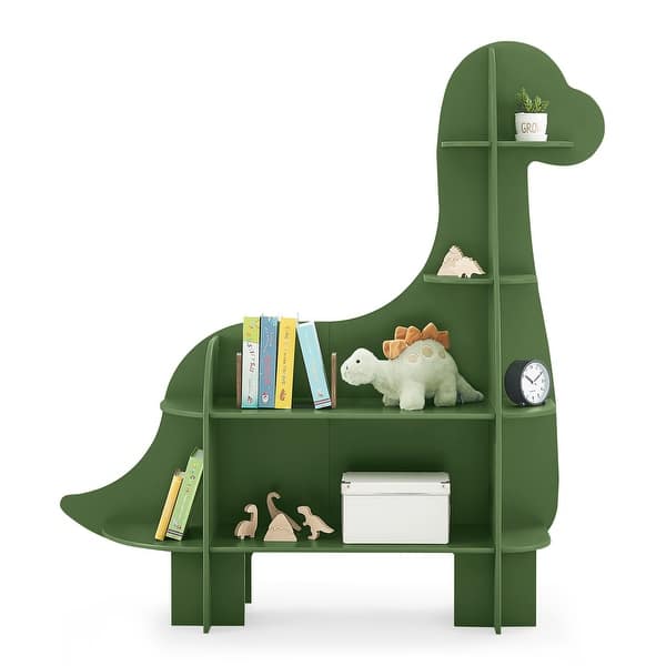 slide 2 of 6, Dinosaur Bookcase - Greenguard Gold Certified Green