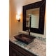 preview thumbnail 1 of 10, 20-in Rectangle Vessel Hammered Copper Sink (VREC2014DB)
