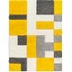 preview thumbnail 5 of 10, Livabliss Bologna Colorblock Geometric Plush Area Rug