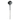 13 Inch Nylon Ladle With Stainless Steel Handle in Silver
