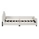 preview thumbnail 5 of 32, Low-Profile Platform Bed Grounded Bed in Velvet Frame