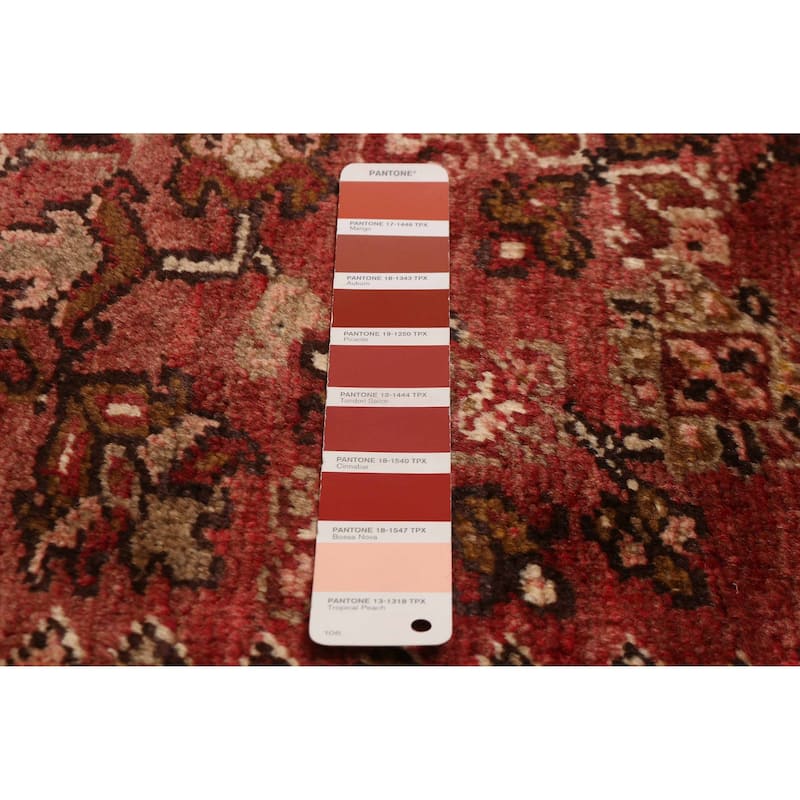 ECARPETGALLERY Hand-knotted Sarabi Red Wool Rug - 9'7 x 13'1