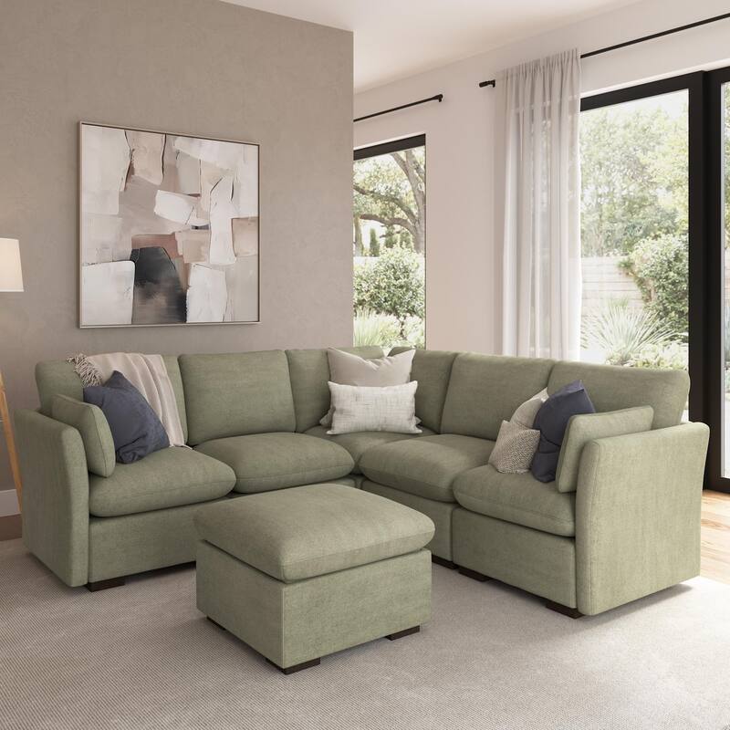 Bush Home Sienna Modular Arm Set with Pillows