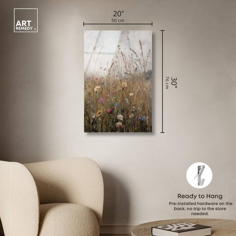 Field of Forgotten Dreams I Acrylic by Art Remedy, Ready to Hang