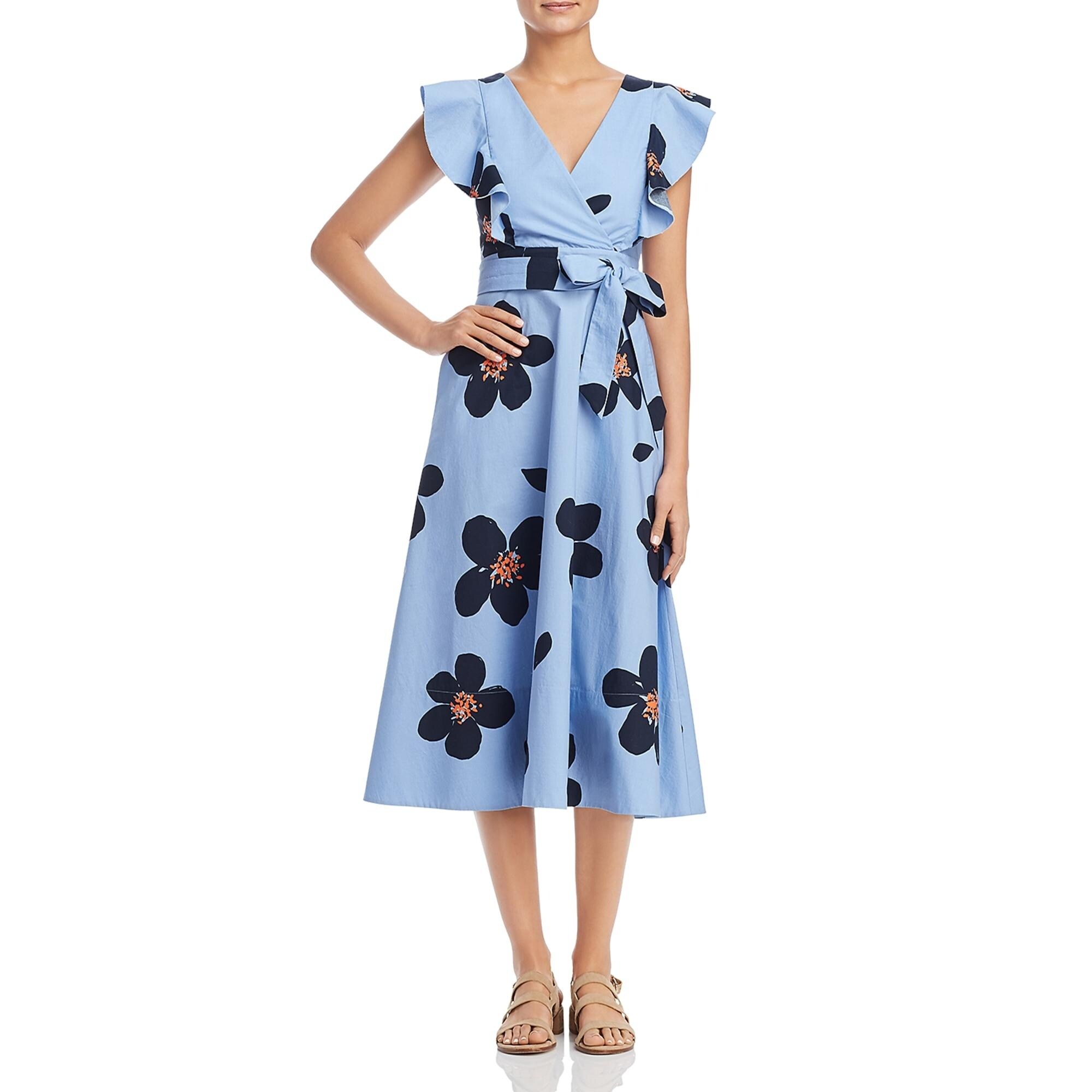 kate spade floral midi dress