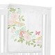 preview thumbnail 3 of 4, Butterfly Floral Rose Girl Baby Monthly Milestone Blanket - Blush Pink Mint White Shabby Chic Watercolor Boho Butterflies Garden