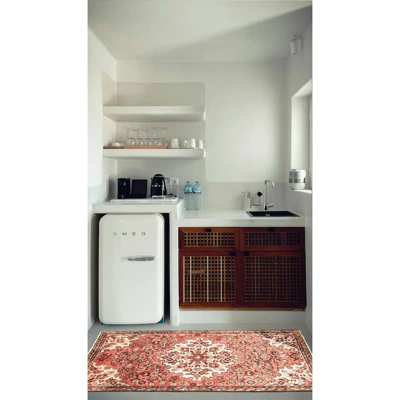 ECARPETGALLERY Hand-knotted Andelz Copper Wool Rug - 2'10 x 4'10