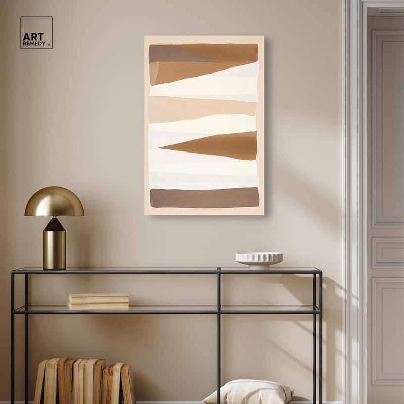 Linear Landscape II Canvas by Art Remedy, Gallery Wrapped