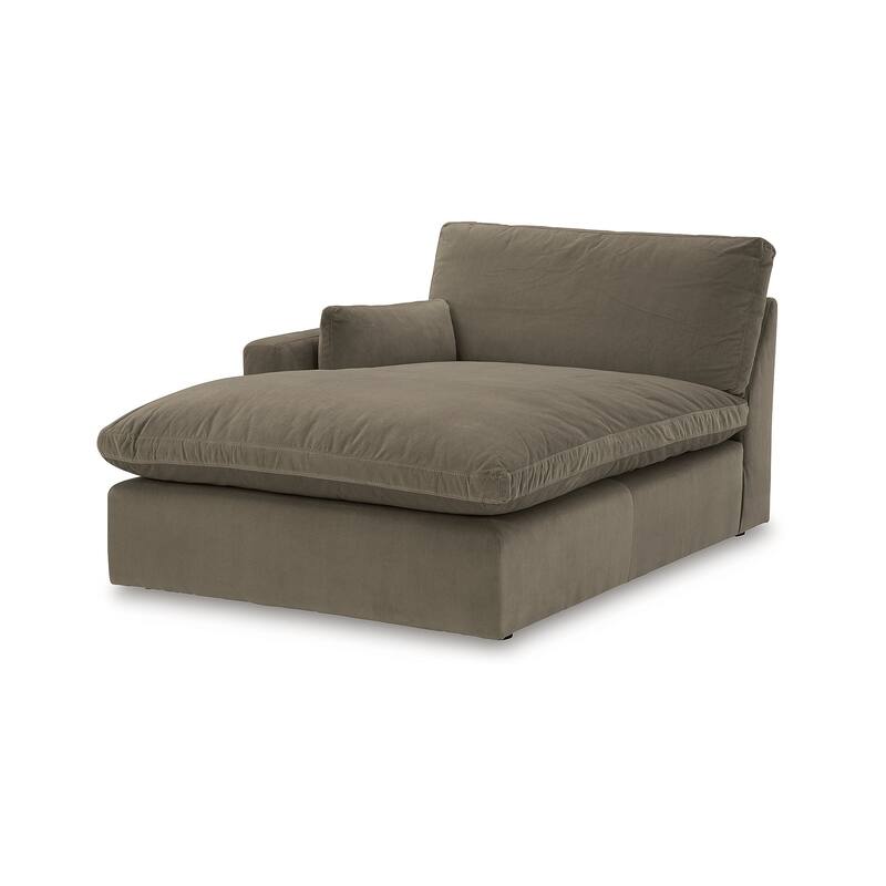 Signature Design by Ashley Sophie Brown 5-Piece Sectional with Chaise - 167"W x 87"D x 36"H