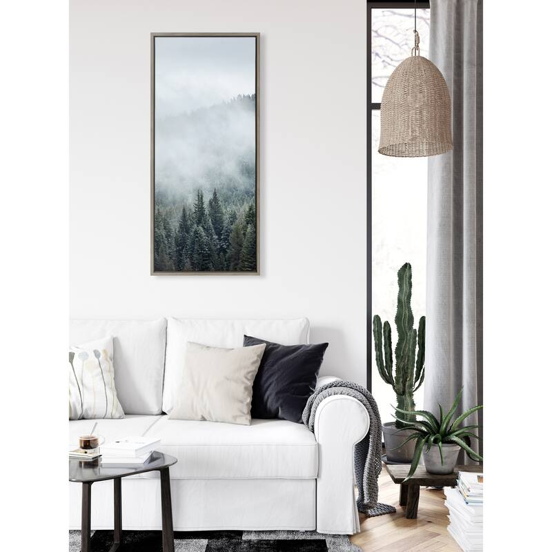 Kate and Laurel Sylvie Dream Framed Canvas by Emiko and Mark Franzen