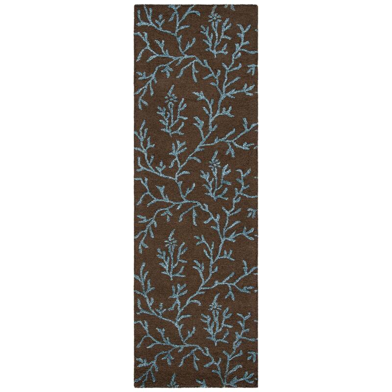SAFAVIEH Handmade Soho Destinee Ferns N.Z. Wool Rug