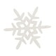 preview thumbnail 3 of 3, White Light Blue Grey Wood Cutout Snowflake Decorations Small Winter Accents for Bowl or Vase Filler 3 Asstd.