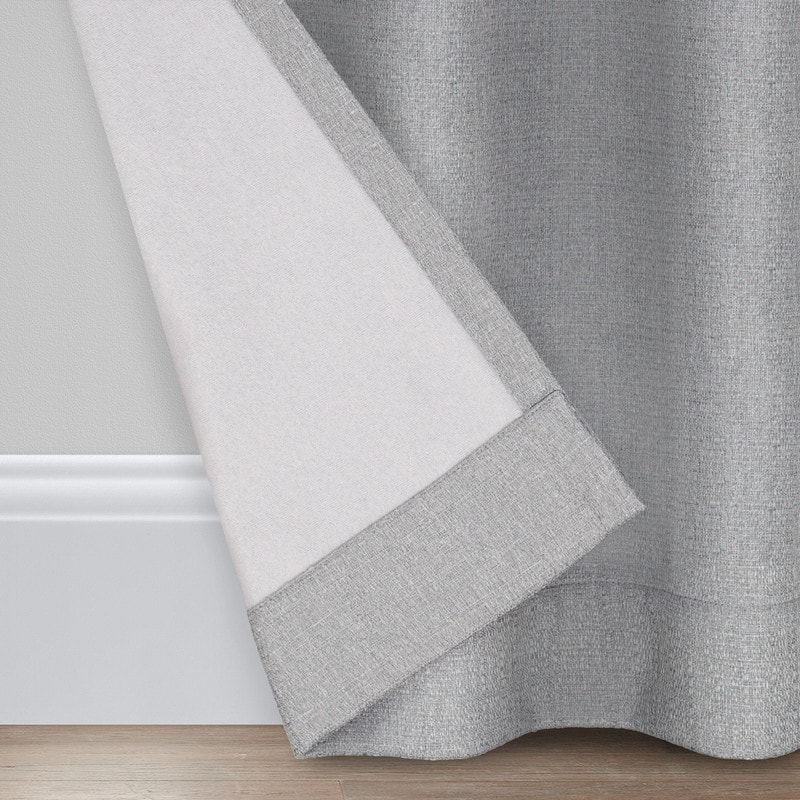 Eclipse Carter Room Darkening Window Curtains, 2 Panels