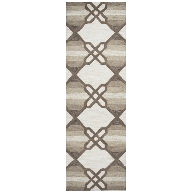 Alora Decor Berlin Trellis Hand-tufted Wool Rug