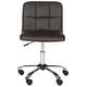 preview thumbnail 2 of 5, Safavieh Office Brown Brunner Desk Chair - 18.3" x 21.9" x 31.5"
