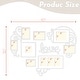preview thumbnail 11 of 11, HELLO LAURA Heart-Shaped Photo Frame Set Wall Hanging Picture Frame