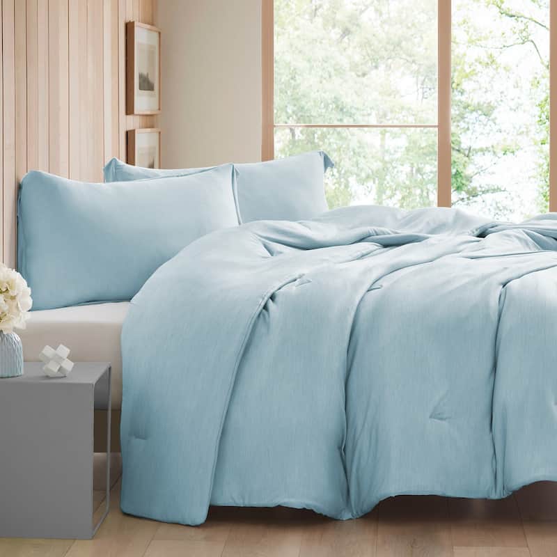 Cooler Than Cool - Coma Inducer® Oversized Comforter Set - Summer Sky Blue