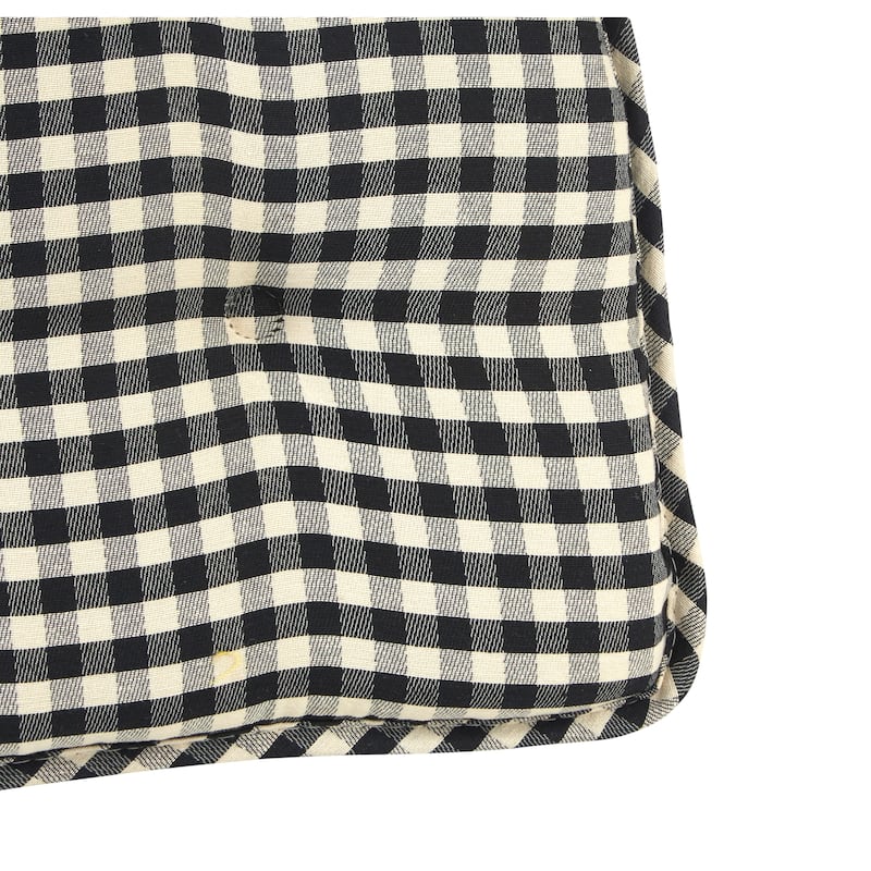 Klear Vu Tufted Non-Slip Dining Chair Cushion Set