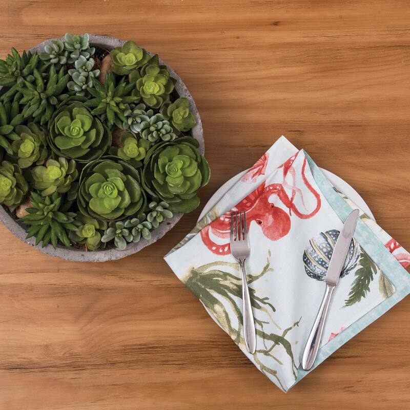 Behari Cotton Reversible Napkin Set of 6 - Set of 6