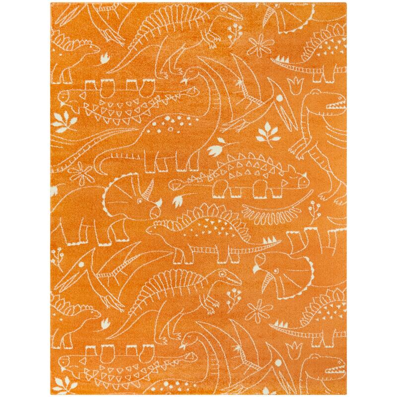 Mod-Tod Parker Dinosaur Kids Area Rug