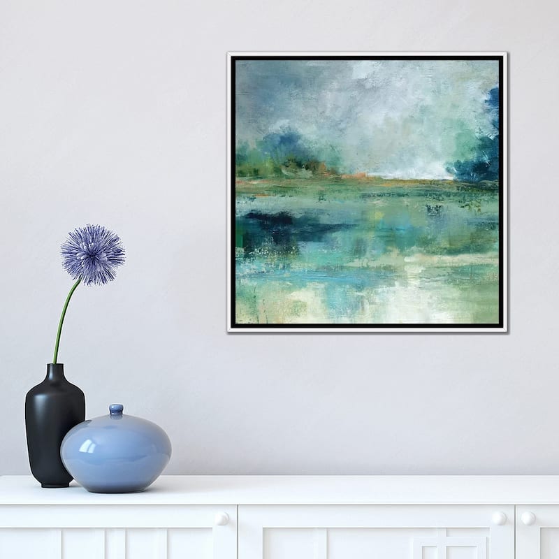 iCanvas "Emerald Isle" by Carol Robinson Framed Canvas Print